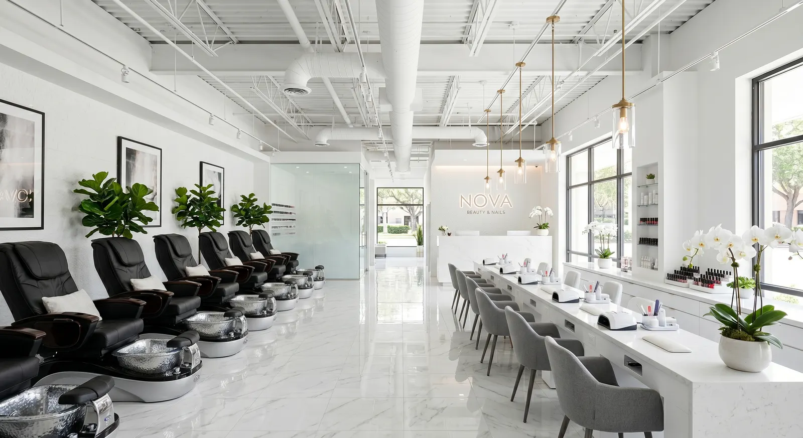 Commercial interior fit-out by Eara Contracting